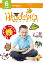 Okładka książki Akademia malucha dla 6-latka Zeszyt 8