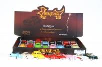 Opakowanie Auto metalowe retro 8cm