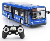 Opakowanie Autobus zdalnie sterowany z otwieranymi drzwiami niebieski