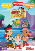 Okładka książki Bawię się naklejam dekoruję Jake i Piraci z Nibylandii