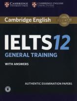 Opakowanie Cambridge English IELTS 12 General Training Authentic examination papers with answers