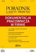 Opakowanie Dokumentacja pracownicza w firmie