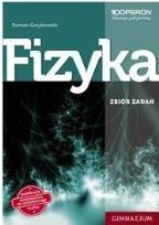 Okładka książki Fizyka GIM Zbiór zadań .Materiał edukacyjny OPERON
