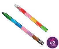 Opakowanie GoGoPo - Wielokolorowa kredka