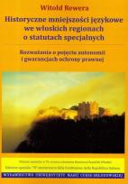 Okładka książki Historyczne mniejszości językowe we włoskich...
