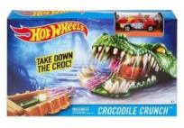 Okładka książki Hot Wheels Zestaw torów z potworami Krokodyl