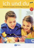 Okładka książki Ich und du neu 4 Podręcznik do języka niemieckiego z płytą CD