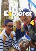 Okładka książki Junior Explorer 4 Podr. NE
