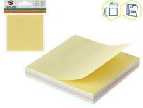 Opakowanie Karteczki samoprzylepne 4 kolory 100szt.