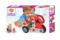 Opakowanie Klocki Konstrukcyjne - skuter, 75 elementów