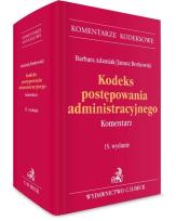 Okładka książki Kodeks postępowania administracyjnego Komentarz