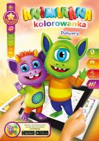 Opakowanie Kolorowanka A4 /8 4D Potworki