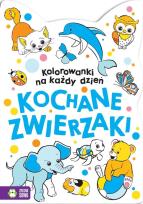 Okładka książki Kolorowanki na każdy dzień. Kochane zwierzaki