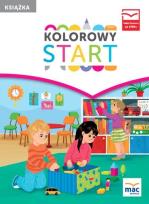 Okładka książki Kolorowy start. 5 i 6 latki. Książka w.2017 MAC