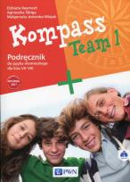 Okładka książki Kompass Team 1 Podręcznik do języka niemieckiego dla klas 7-8 z płytą CD