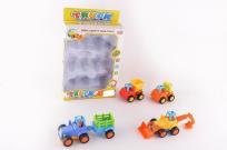 Opakowanie Koparko-ładowarka Truck Cartoon