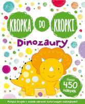 Okładka książki Kropka do kropki. Dinozaury