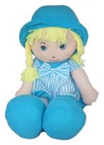 Opakowanie Lalka szmaciana 54 cm niebieska