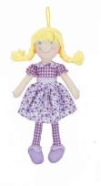Opakowanie Lalka szmaciana Cornelia 38cm fioletowa
