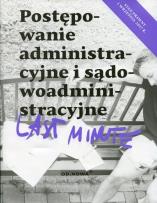 Okładka książki Last minute Postępowanie administracyjne i sądowoadministracyjne