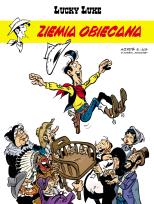 Okładka książki Lucky Luke. T.80. Ziemia obiecana.