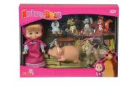 Okładka książki Masz i Niedźwiedź Masz z przyjaciółmi