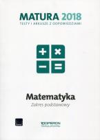 Okładka książki Matura 2018 MAtematyka. Testy i arkusze ZP