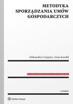 Okładka książki Metodyka sporządzania umów gospodarczych
