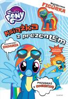 Okładka książki My Little Pony Książka z prezentem Rainbow Dash