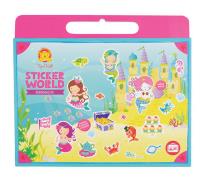 Opakowanie Naklejanki do samodzielnego pomalowania syrenki