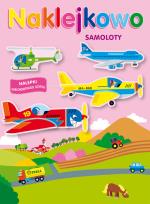 Okładka książki Naklejkowo. Samoloty