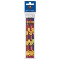 Opakowanie Ołówek z gumką 4szt.FC Barcelona