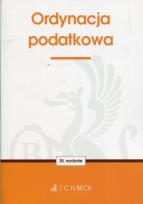 Okładka książki Ordynacja podatkowa