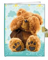Opakowanie Pamiętnik z kłódką 13x18cm Niedźwiadek