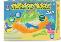 Opakowanie Piasek. Zestaw  świecący piasek zamek 2