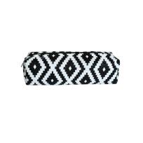 Opakowanie Piórnik Romby biało - czarne