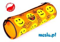 Opakowanie Piórnik tuba TU614 Buźki pomarańczowe MESIO