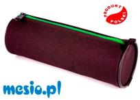 Opakowanie Piórnik tuba TU621 Czarny gładki MESIO