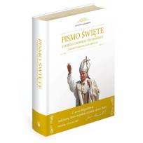 Okładka książki Pismo Święte Starego i Nowego Testamentu z komentarzami Jana Pawła II