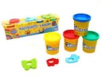Opakowanie Plastociasto 4 kolory z foremkami