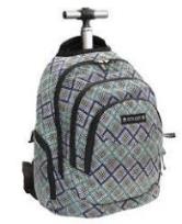 Opakowanie Plecak na kółkach zaokrąglony Canvas Twist STREET