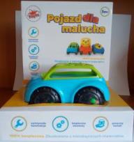 Opakowanie Pojazd dla malucha niebieski