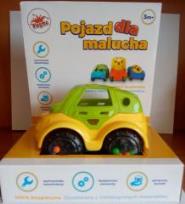 Opakowanie Pojazd dla malucha żółty