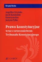 Okładka książki Prawo konstytucyjne wraz z orzecznictwem Trybunału Konstytucyjnego