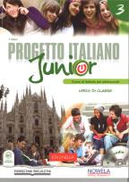 Okładka książki Progetto Italiano Junior 3 Podręcznik + CD