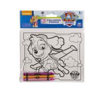 Opakowanie Psi Patrol Puzzle do kolorowania