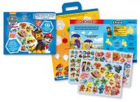 Okładka książki Psi Patrol.Na ratunek.Teczka z rączką ponad 90 naklejek WIELKOKROTNEGO UŻYTKU