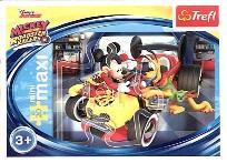 Okładka książki Puzzle 20 miniMaxi - Wyścigi terenowe 3 TREFL