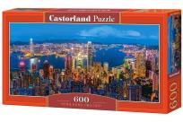 Opakowanie Puzzle 600 Panoramiczne:Hongkong Twilight