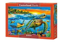 Opakowanie Puzzle Underwater Turtles 1000